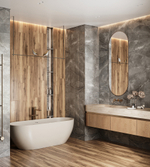 Керамогранит, Arcadia Ceramica, PULPIS NERO LAPPATO, 1200x600 мм, лаппатированная