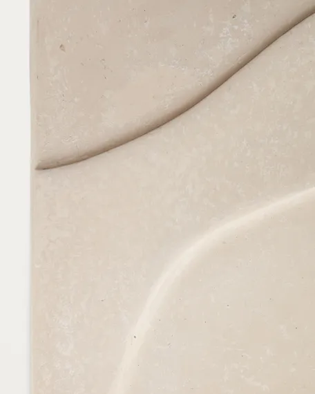 Mirta Картина из папье-маше бежевая 40 х 58 см