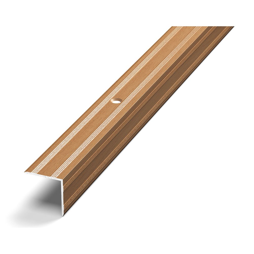 Порог угловой Лука ПУ-05, 900 x 20 x 20 мм, бук, 22574