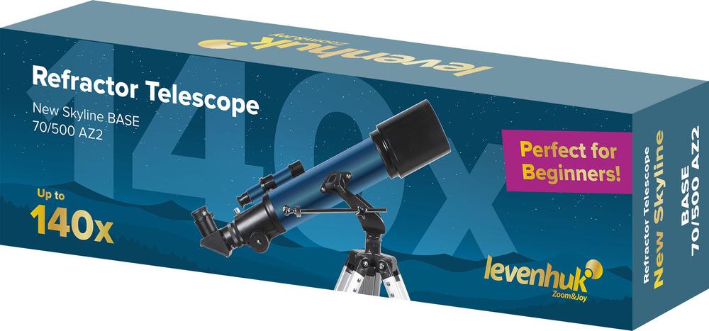 Телескоп Levenhuk New Skyline BASE 70/500 AZ2