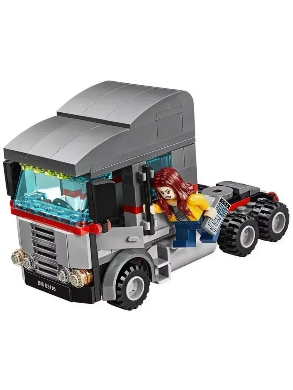 Конструктор Большая снежная машина для побега 743 детали