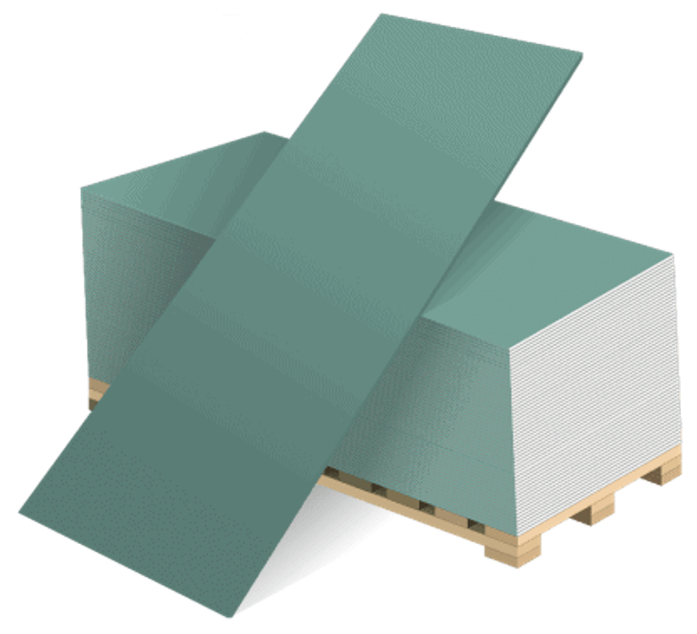 ГИПСОКАРТОН ВОЛМА ГКЛВ 600Х1500Х12,5ММ