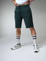 Шорты трикотажные темно-зеленый зеленые Город Горький