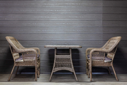 Комплект мебели из искусственного ротанга Мэдисон (Medison ) Сompany Set Brown с подушками на сидение