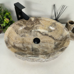 Раковина из оникса Erozy Grey EO-64418 52*42*15 0156