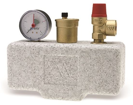 Группа безопасности котла Watts KSG 30/ISO2 (с теплоизоляцией), 1", до 50 кВт 10005227