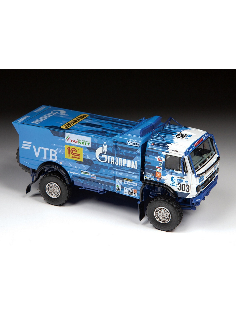 Сборная модель ZVEZDA Автомобиль KAMAZ-43509 "KAMAZ-master", 1/72