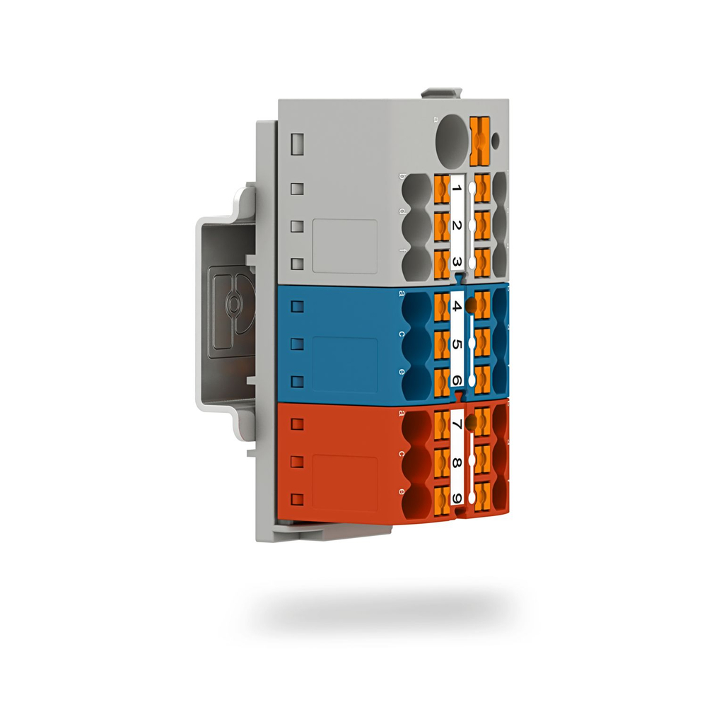 1046949 - PTFIX 18X1,5-NS35 GY - Распределительный блок