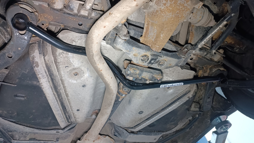 Усилитель заднего подрамника спереди Subaru Outback 4 (BR) и Subaru Forester 3 (SH) (ПОД ЗАКАЗ)