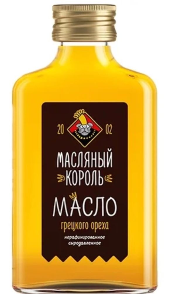 Масляный Король Масло грецкого ореха, 100 мл