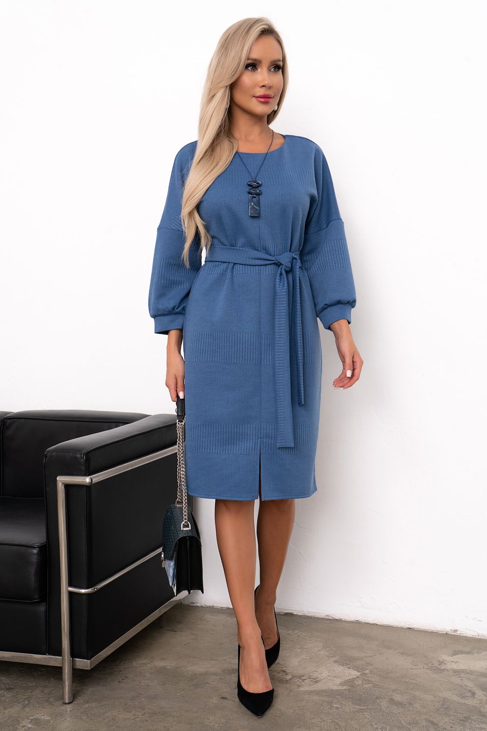 Платье Сара (голубой) Р11-989/2 Nikol (Акция)