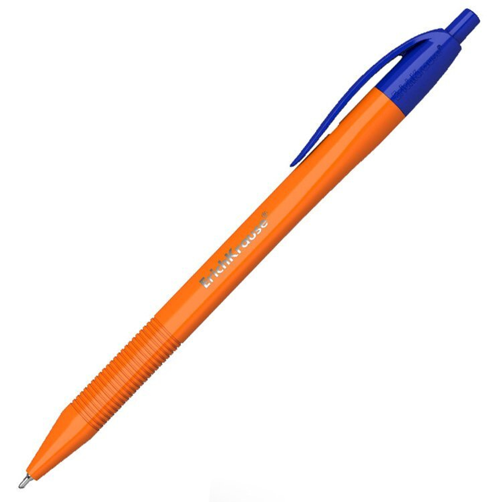 Ручка шариковая автоматическая ErichKrause U-208 Orange Matic, синяя, 0,3 мм, 50 штук