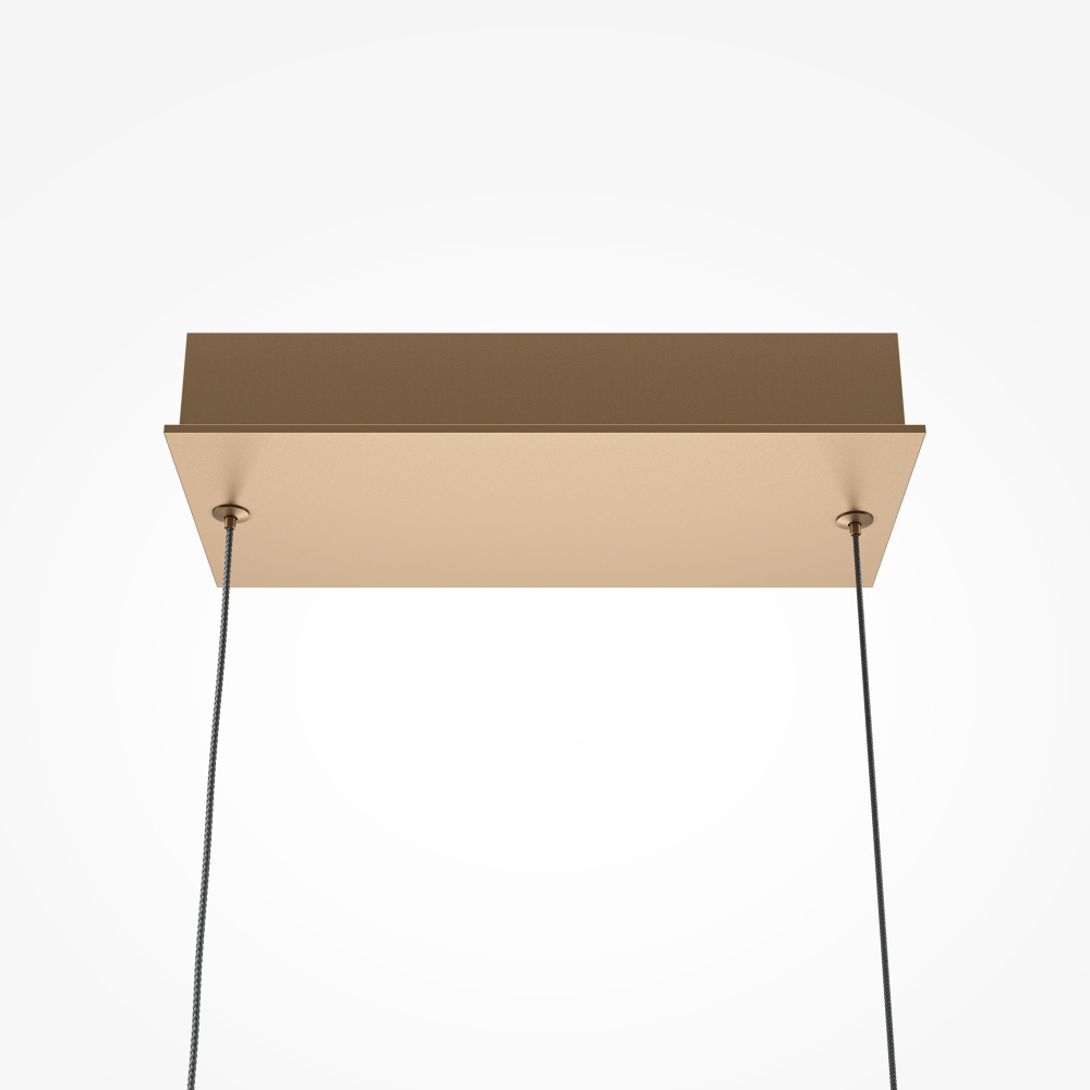 Подвесная светодиодная люстра Maytoni Plons MOD283PL-L40BS3K