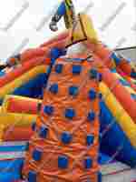 Коммерческий надувной батут "Большая стройка" 10*4,5*7 м