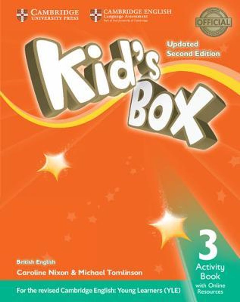 Kid&#39;s Box UPDATED Second Edition 3 Activity Book with Online Resources