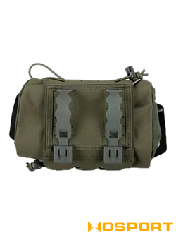 Подсумок медицинский WoSporT Rapid Deployment IFAK Kits (Medium) (BP-87-RG). Олива