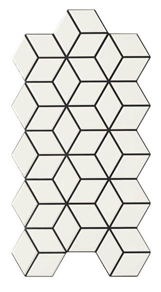Керамогранит Rhombus Snow (RLD000031) матовая