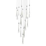 Подвесной светильник Teardrop 19 chrome