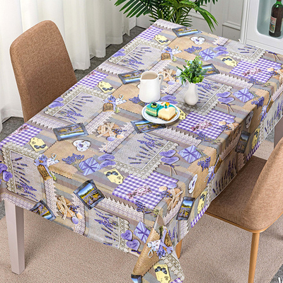 Скатерть 152*152см ПВХ на тканевой основе, BZ-DMT-Y152152