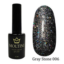 Гель-лак Moltini Gray Stone 006, 12 ml