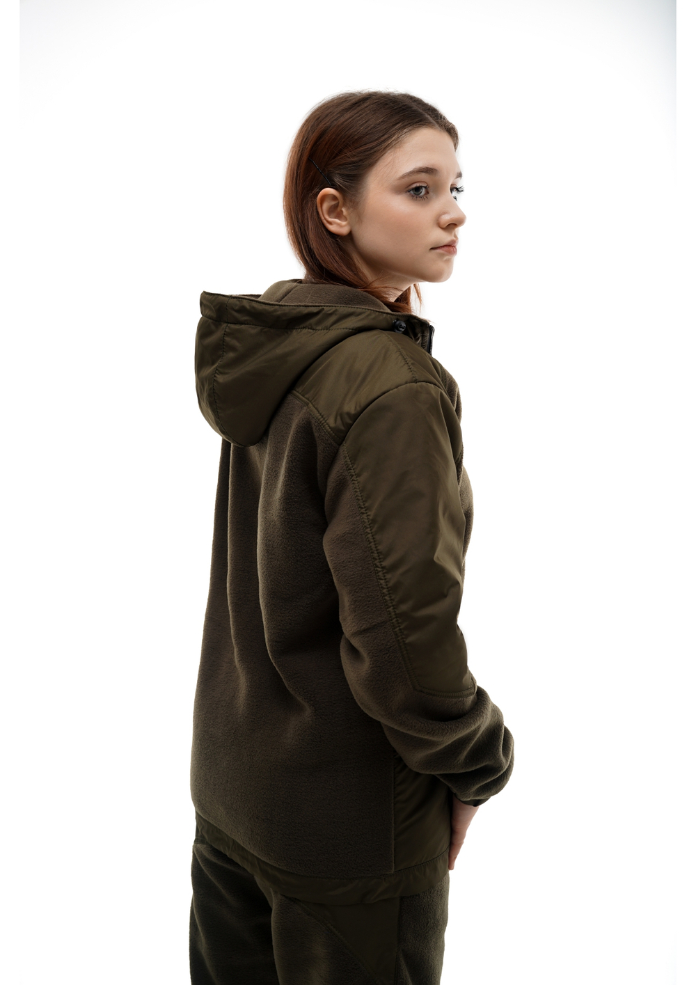 Костюм универсальный флисовый цв.оливковый