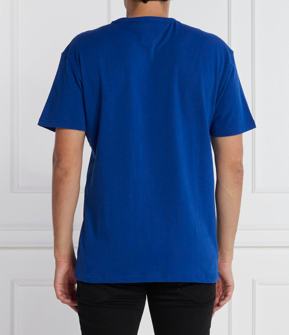 Футболка BADGE Tommy Jeans - индиговой(DM0DM17870)