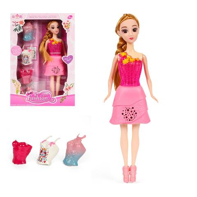 Кукла тип Модель "Модница" 30 см, с аксесс. коробка 1313