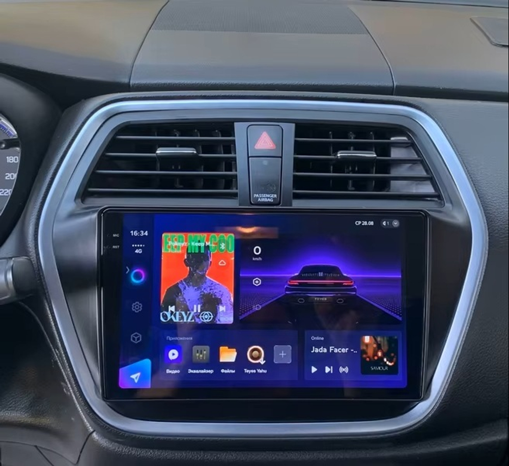 Магнитола Suzuki SX4 2 2013-2021 - Teyes CC3-2K QLed Android 10, ТОП процессор, SIM-слот, CarPlay