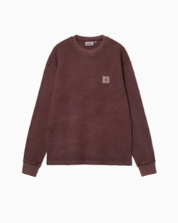 Лонгслив Carhartt WIP L/S Lista Waffle T-Shirt