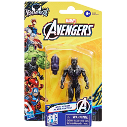 Hasbro Marvel Avengers - Фигурка Anti-Venom Черная Пантера 10 см VenomVersus G1815