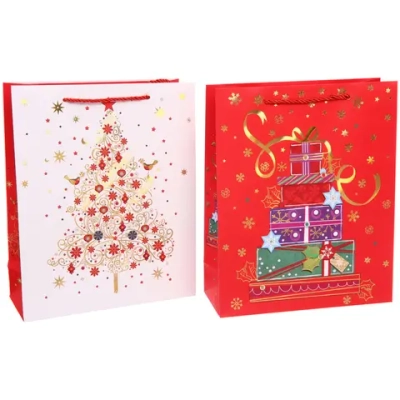 Пакет подарочный «Волшебный год» 26*32*10 см, микс