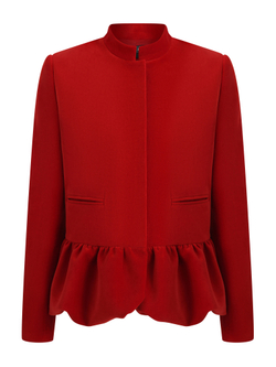 Жакет с баской SCARLET