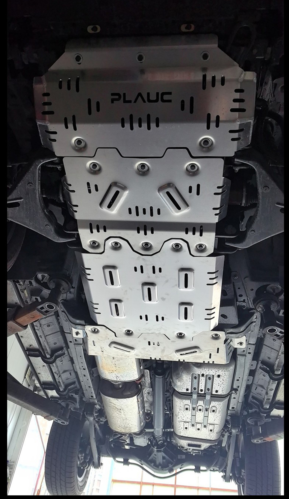 Tank300 Защита агрегатов Plauc 8мм алюминий