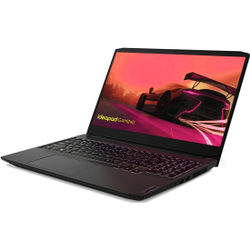 Ноутбук 15.6" IPS FHD Lenovo IdeaPad Gaming 3 15ACH6 black (AMD Ryzen 5 5600H/8Gb/512Gb SSD/3050Ti 4Gb/DOS) 82K2002CRK