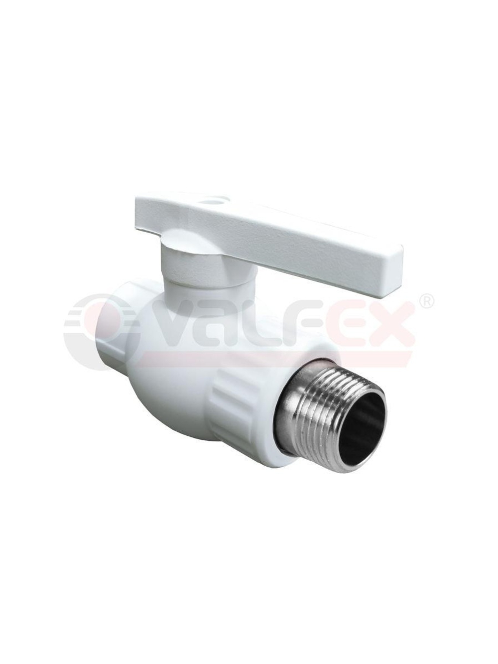 Кран шаровой комбинированный НР 32х1дюйм (24/6) бел. VALFEX 10144232