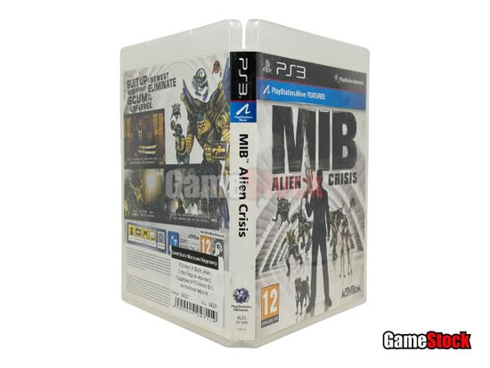 PS3 Men in Black: Alien Crisis/Люди в черном (с поддержкой PS Move) (Б/У, Английская версия, BLES-01549)