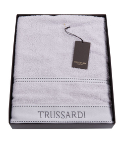 Набор полотенец 2 шт Trussardi Ribbon Pearl grey Италия