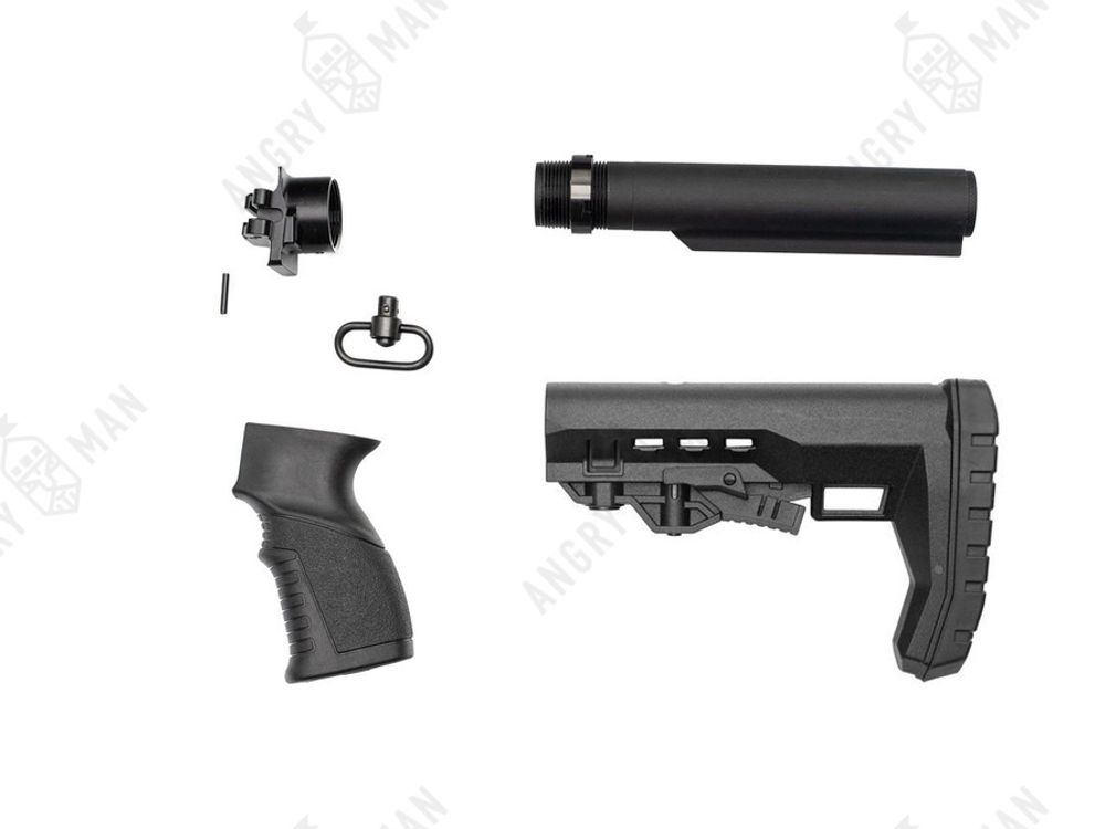 Комплект: Телескопический приклад для складных ВПО, без завышения на базе Atom, K.Arma