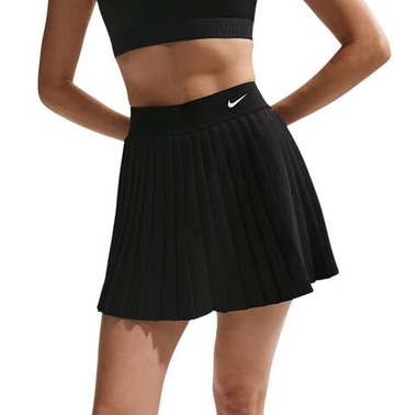 Теннисная юбка Nike Court Victory Dri-FIT High-Waisted - black/white