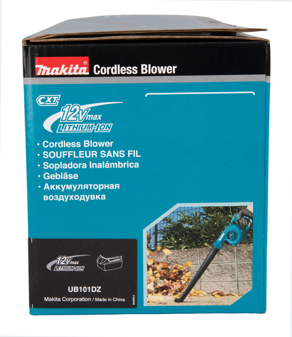 Аккумуляторная воздуходувка CXT® UB101DZ 12В 56 м/с