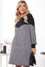 Платье "Игра на контрасте" П7448 LT Collection (Акция)