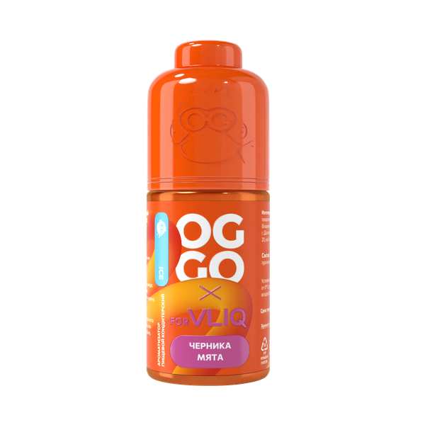 Купить Ароматизатор Oggo x VLiq Ice 14 мл - Черника Мята