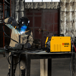 Аппарат инвертор. полуавтомат. cварки IMIG-160 Synergy, 160 А, ПВ 60%, катушка 5 кг Denzel