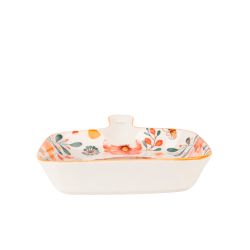 Блюдо "Kawaii Forest. Hedgehog" 22*16*3см. (min 9) (фарфор) (транспортная упаковка)