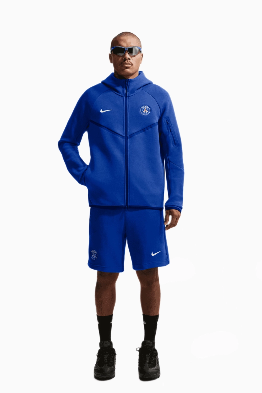 Кофта Nike PSG 26/27 Tech Fleece Windrunner - синий
