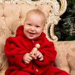 Погремушка с можжевеловыми бусинами Леснушки