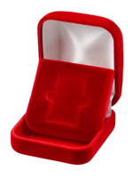 Компактный футляр 54x57x34 мм под наградной знак.