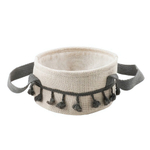 Корзина стеллажная с ручками "Кантри", Д200 Ш200 В100, пепельный