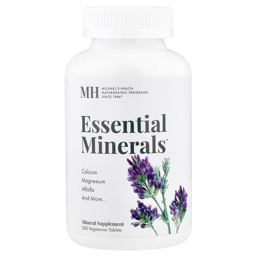 Michael's Health, Essential Minerals, 240 вегетарианских таблеток