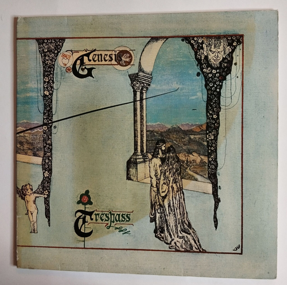 Винтажная виниловая пластинка LP Genesis Trespass (Germany 1972)
